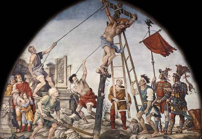 Filippino Lippi Crucifixion of St Philip